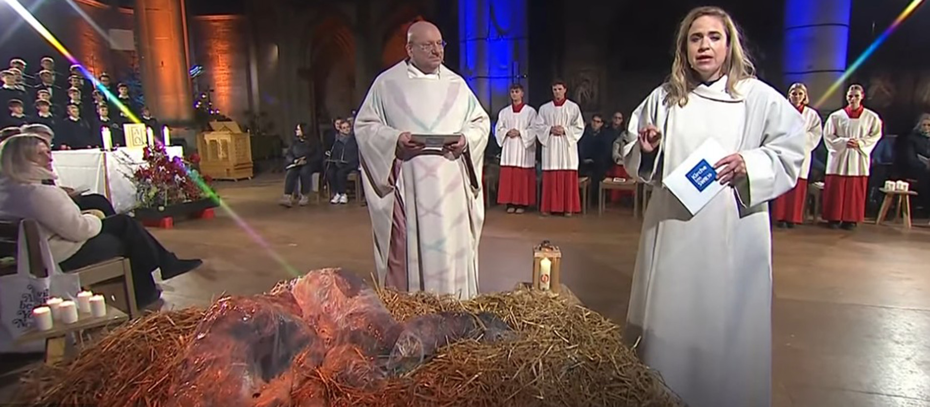 "Schleim-Jesus" in der Krippe? Debatte um ARD-Weihnachtsgottesdienst
