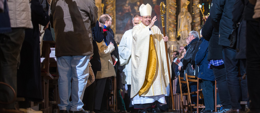 Ulrich Neymeyr im Erfurter Dom.