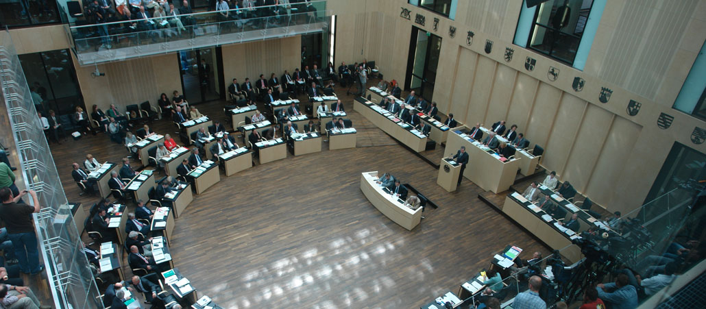 Aufnahme aus einer Plenarsitzung des Bundesrates.