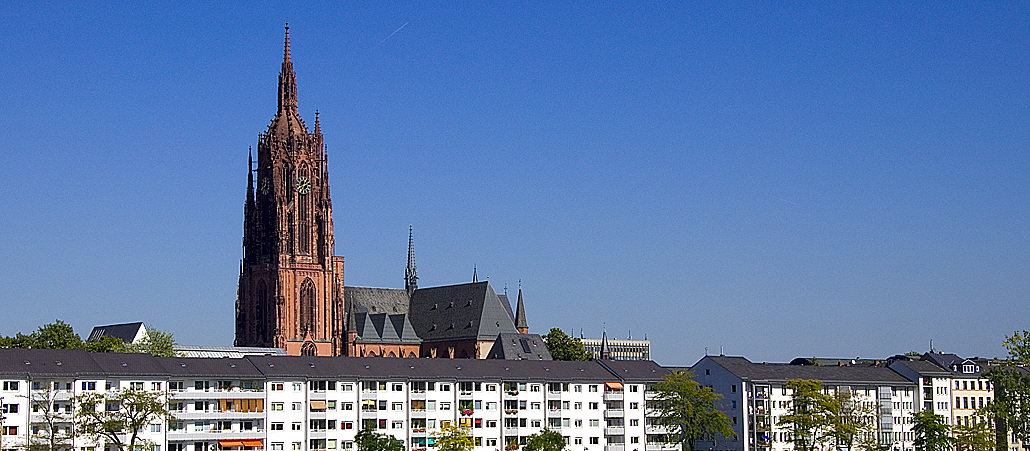Der Kaiserdom St. Bartholomäus in Frankfurt am Main.