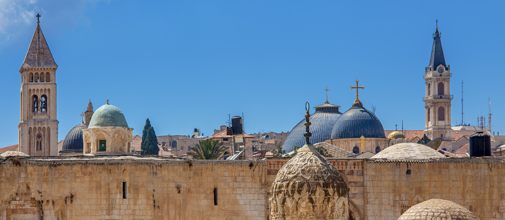 Kirchen und Moscheen in Jerusalem