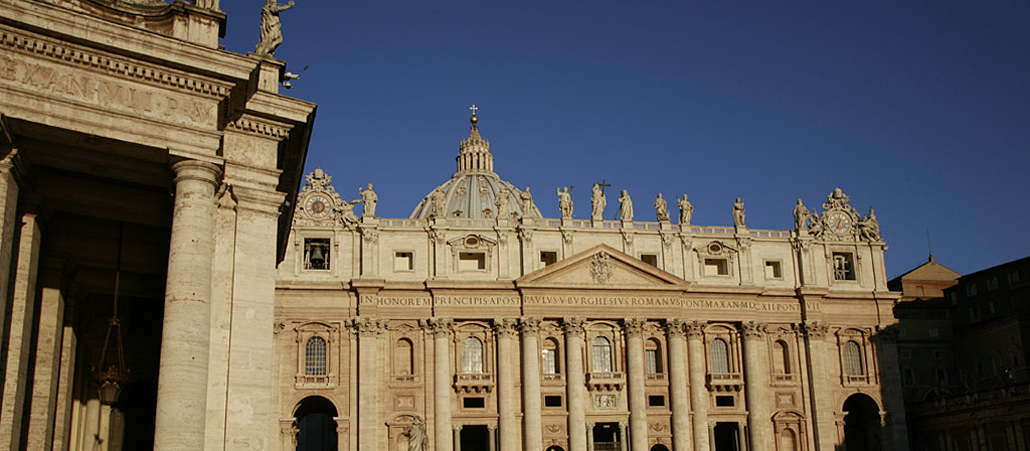 Der Petersdom in der Morgensonne
