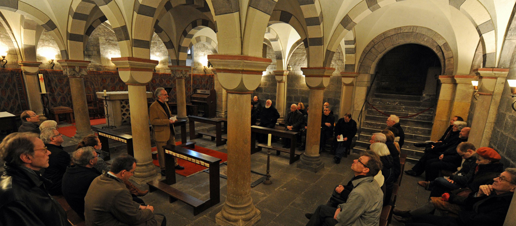 Kirchenführung mit dem Wahrnehmungspsychologen und Spieleautor Prof. Dr. Max J. Kobbert (Münster)