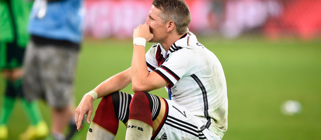 Wenige Wochen nach dem Sieg bei der Weltmeisterschaft wurde er 30: Bastian Schweinsteiger.