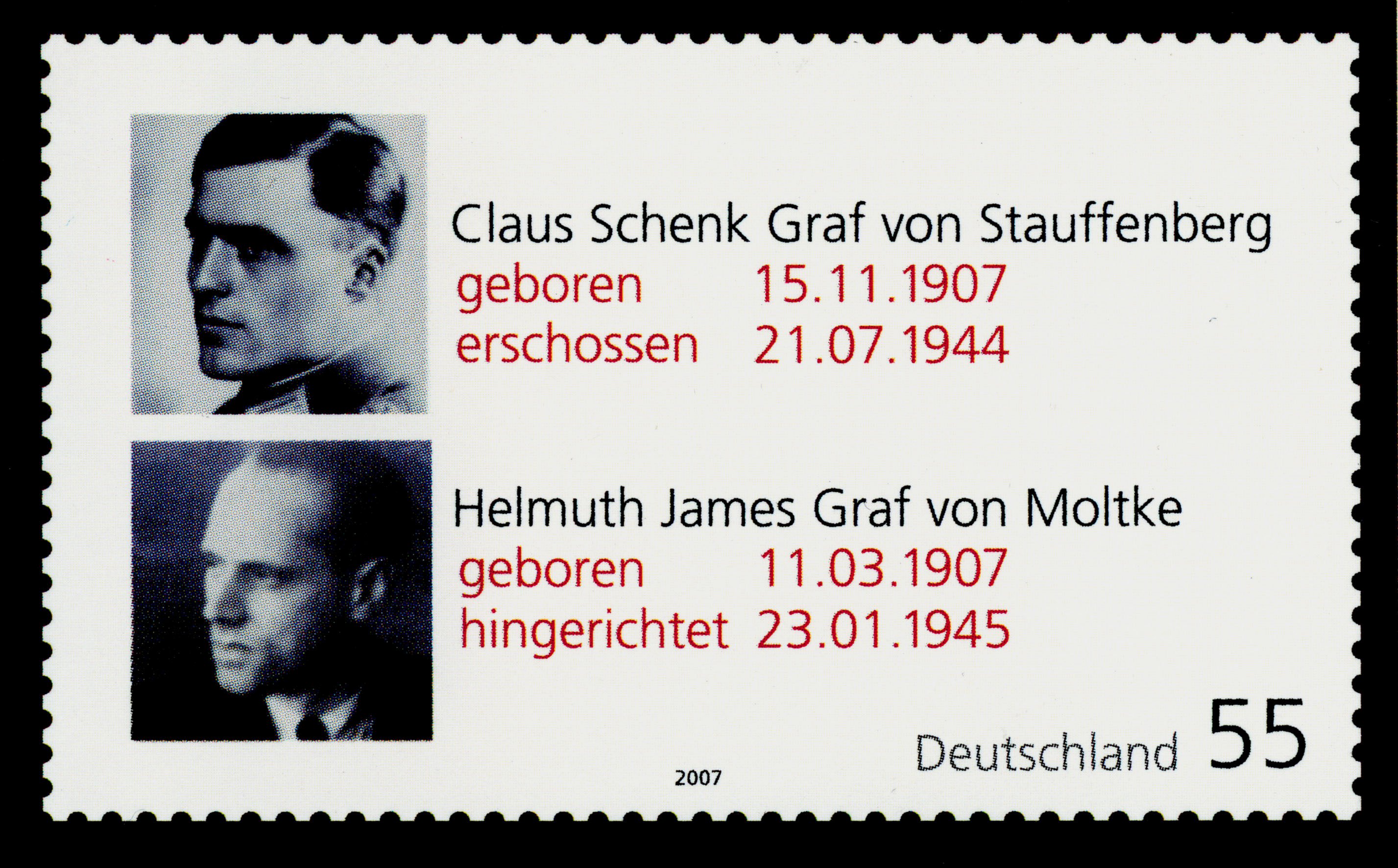 Zwei Briefmarken