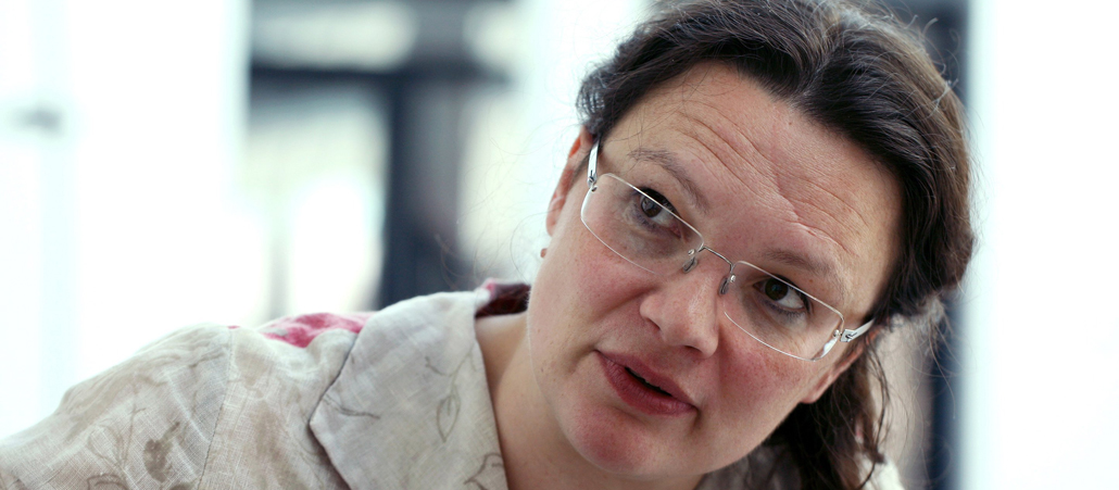 Andrea Nahles, SPD, Politikerin, Generalsekretärin, Katholikin
