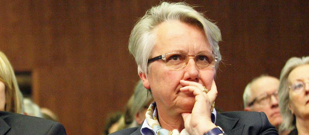 Bundesbildungsministerin Annette Schavan.