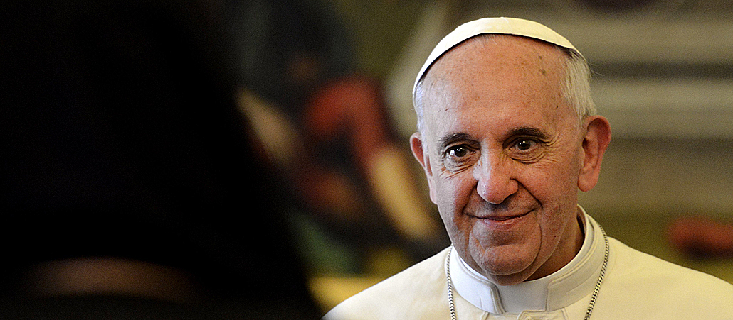 Papst Franziskus im Vatikan.