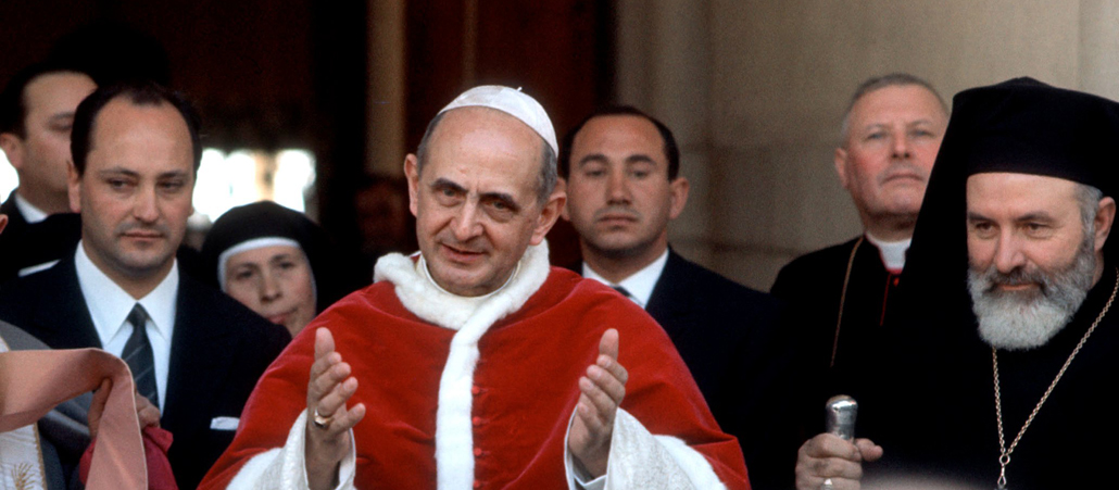Paul VI. war Papst von 1963 bis 1978.