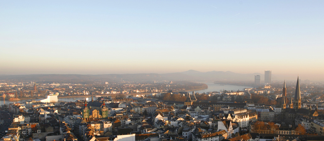 Panorama der Bundestadt Bonn