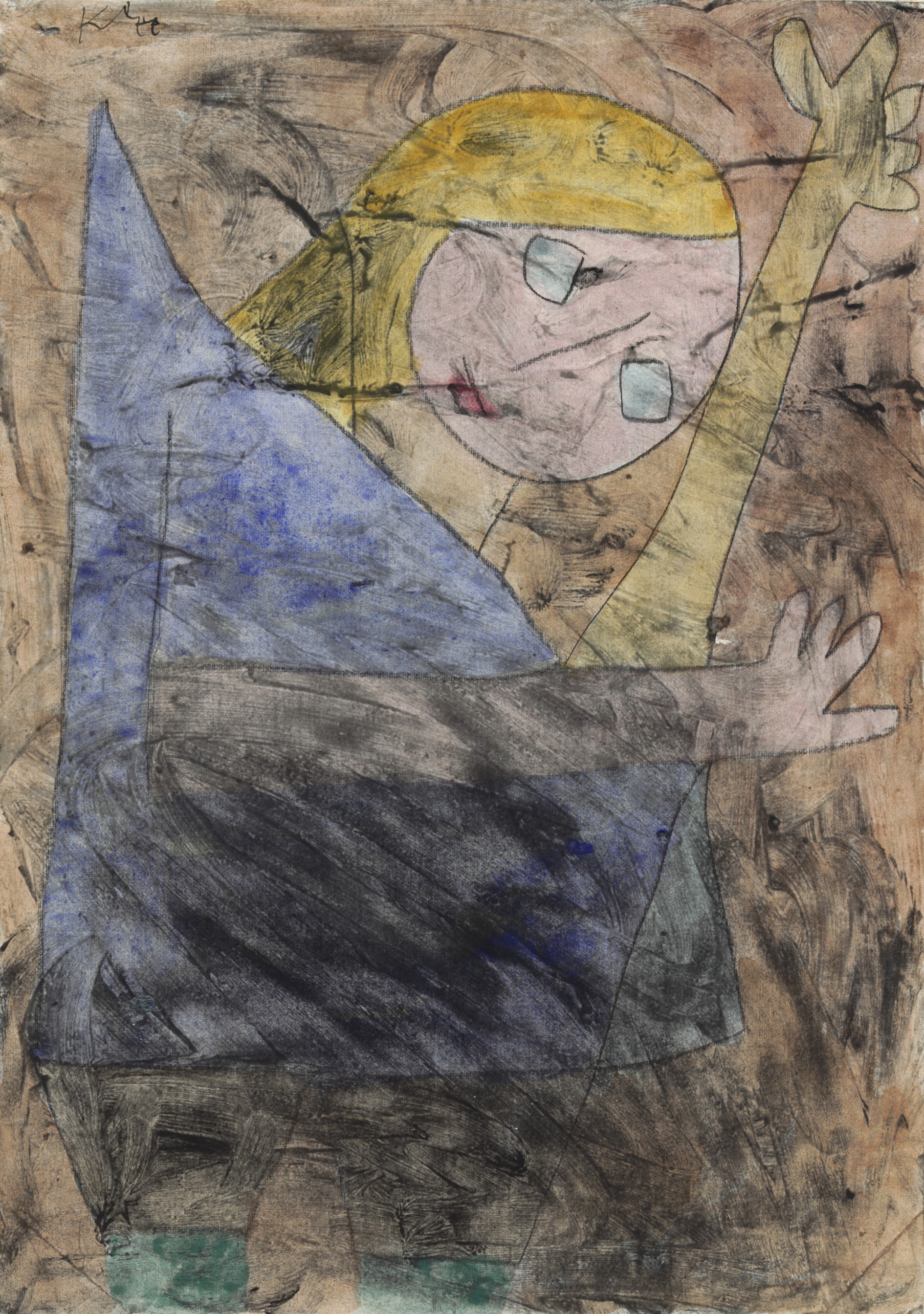 Paul Klee (1879-1940): Engel, noch tastend, 1939.