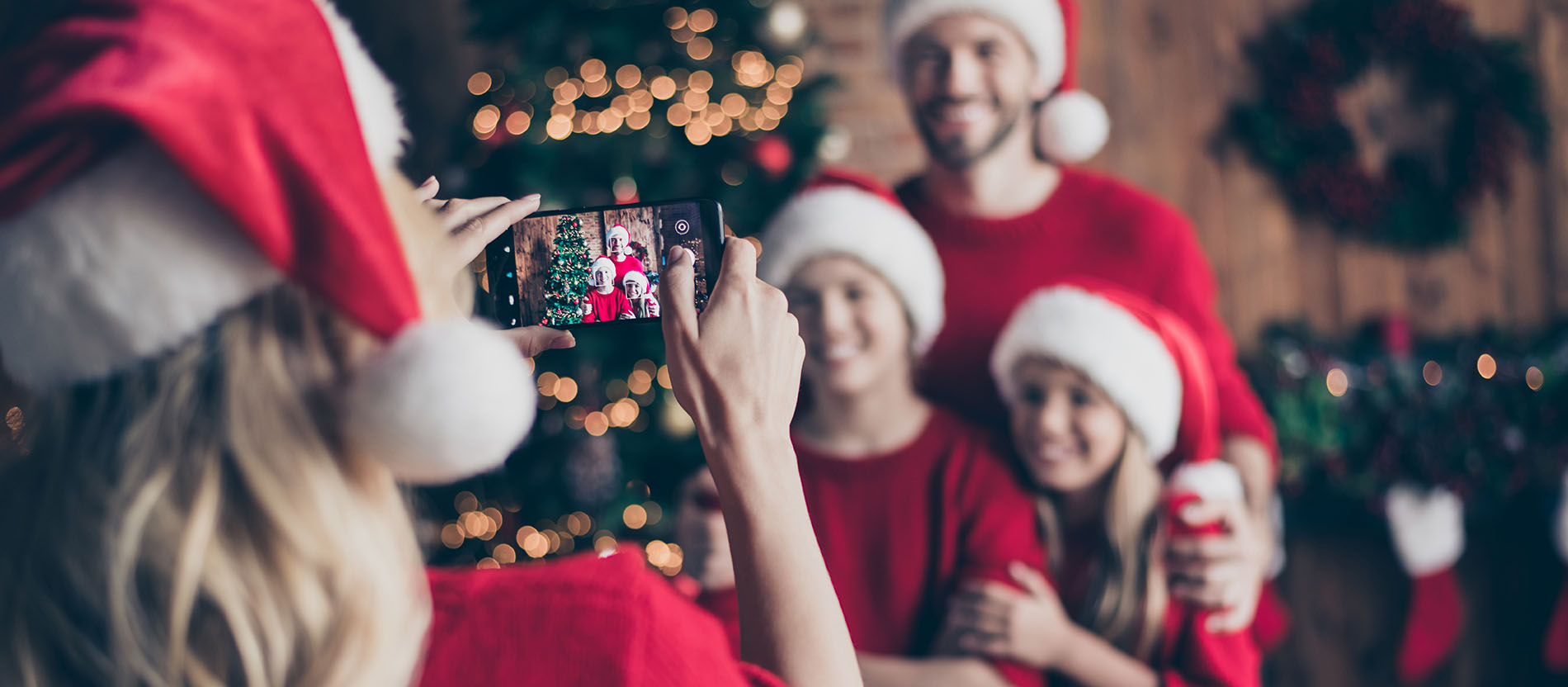 Familienshooting zu Weihnachten