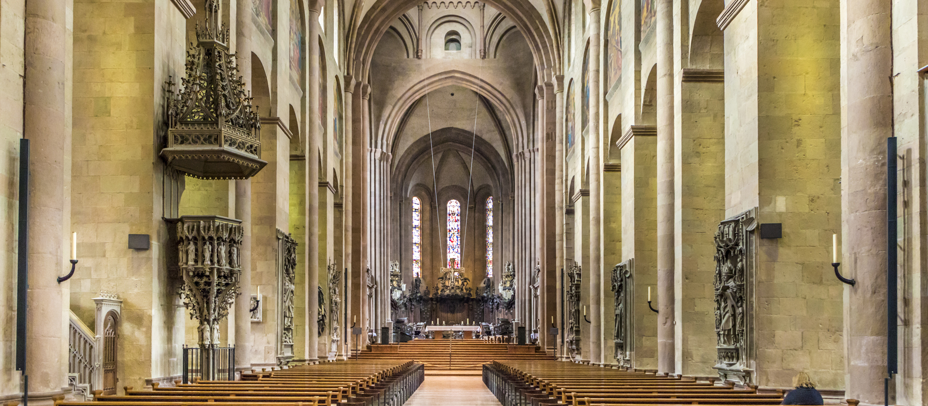 Innenansicht des Mainzer Doms