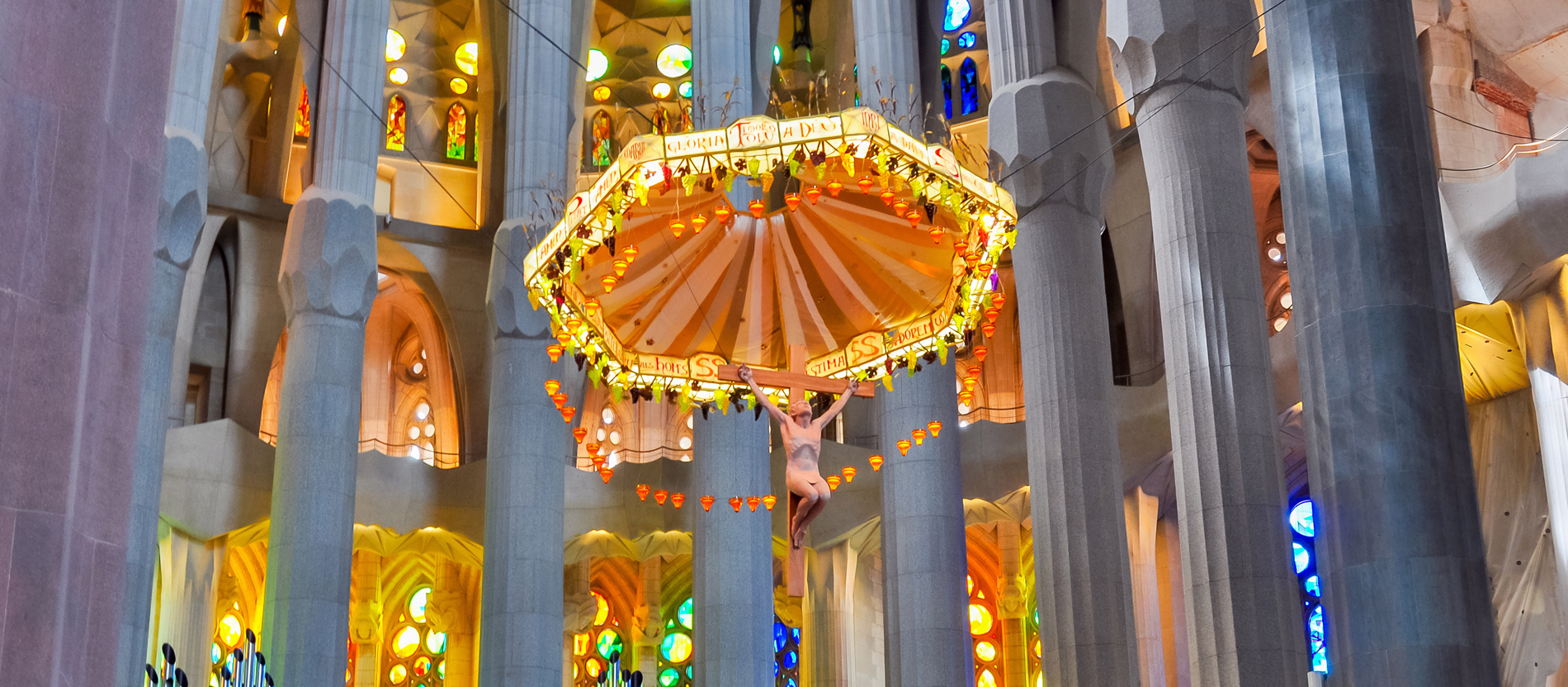 Die Kirche Sagrada Familia in Barcelona