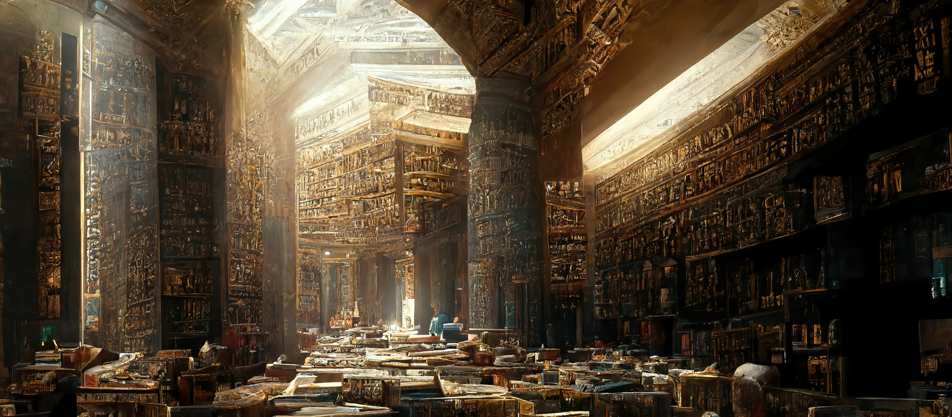 Bibliothek von Alexandria (Symbolbild)