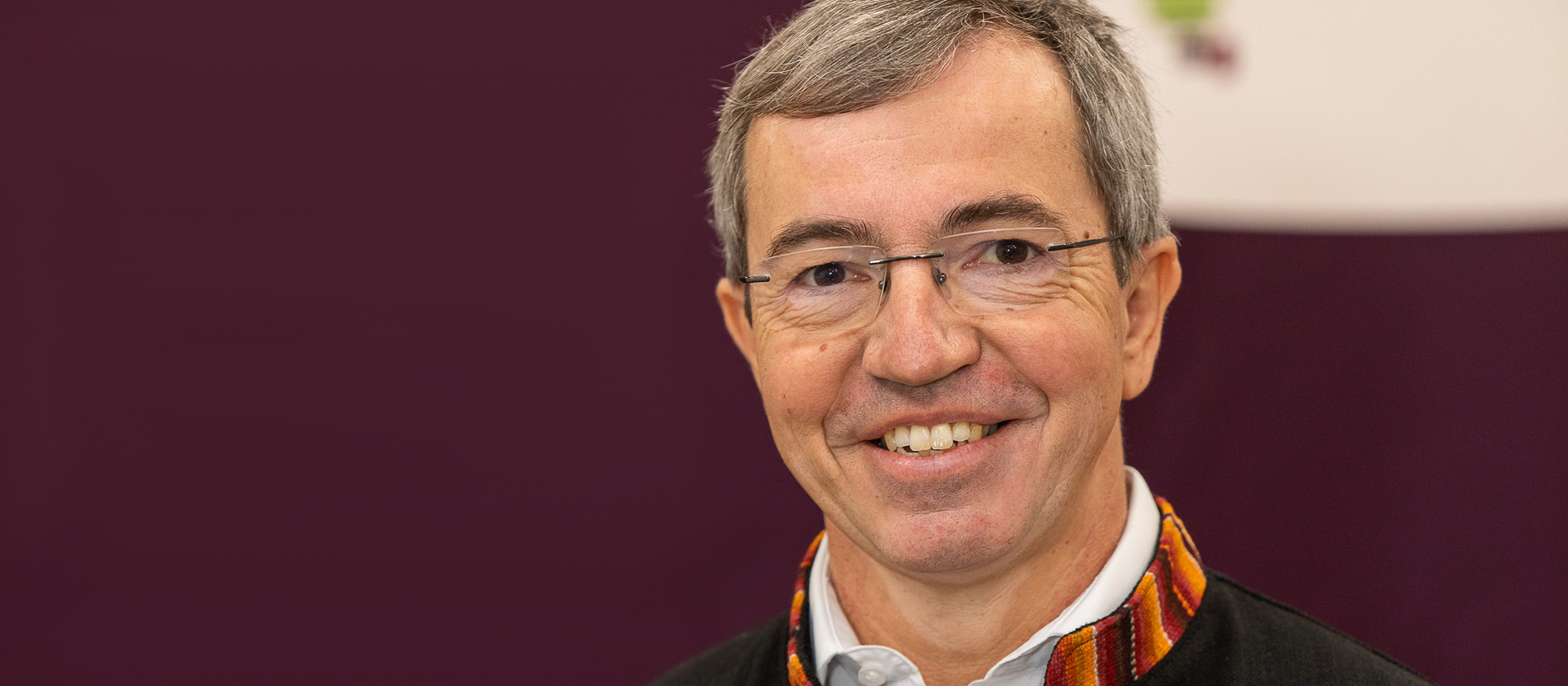Pater Michael Heinz, Hauptgeschäftsführer vom Lateinamerika-Hilfswerk Adveniat