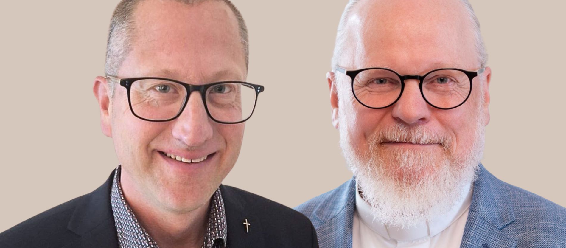 Robert Geßmann und Walter Jungbauer sind altkatholische Priester. 