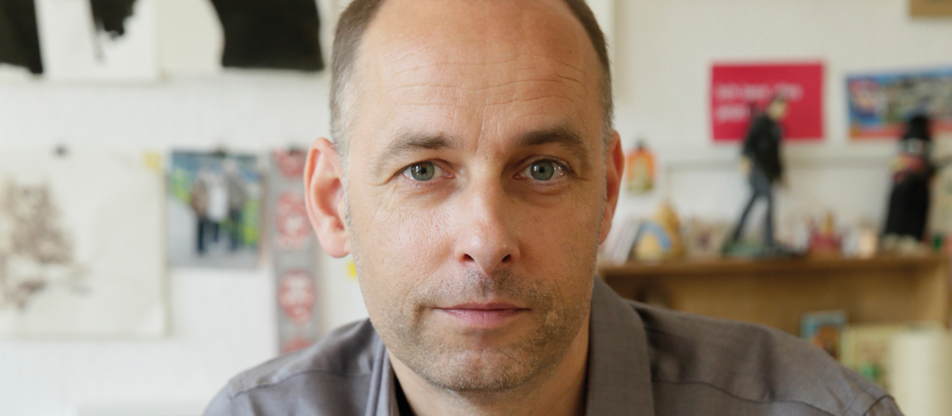 Der Autor und Illustrator Reinhard Kleist 