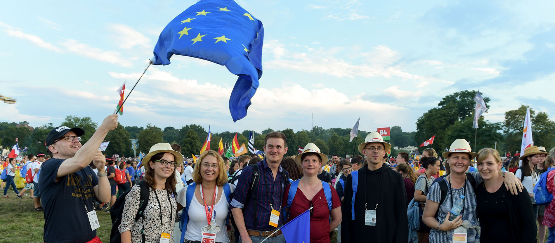 Die Delegation der deutschen Jugendpastoral beim Weltjugendtag