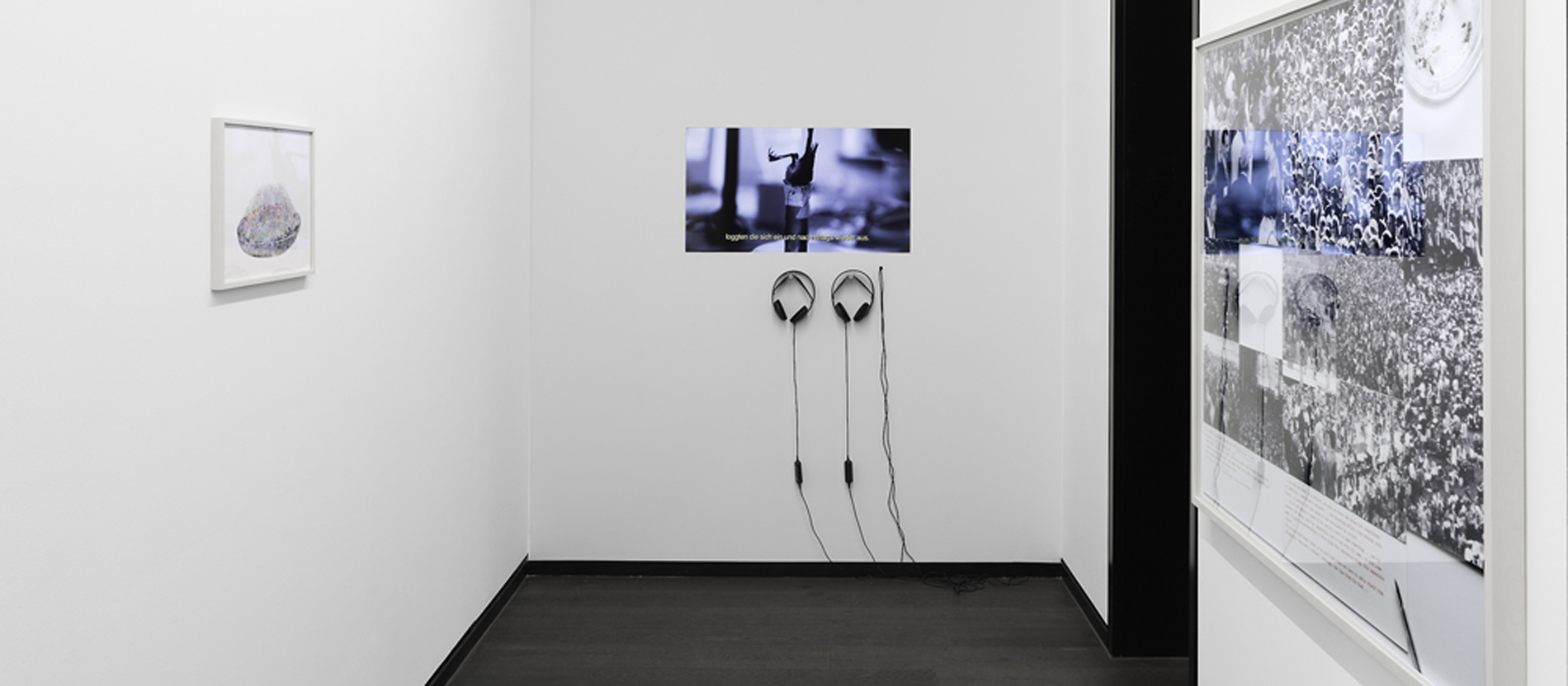 Ausstellungsansicht Die Gabe (Teil I), Galerie der DG 2015/2016