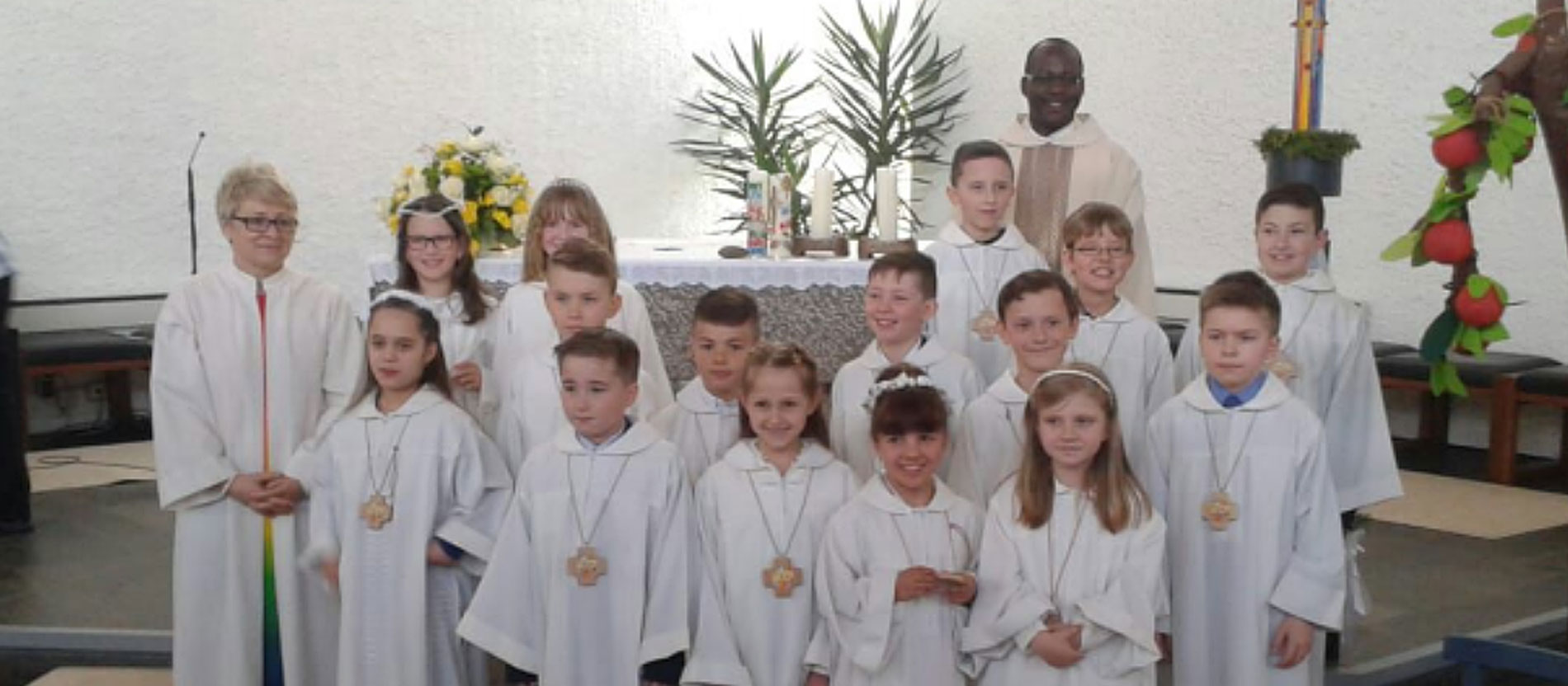 Erstkommunion in St. Johann Baptist Affaltrach
