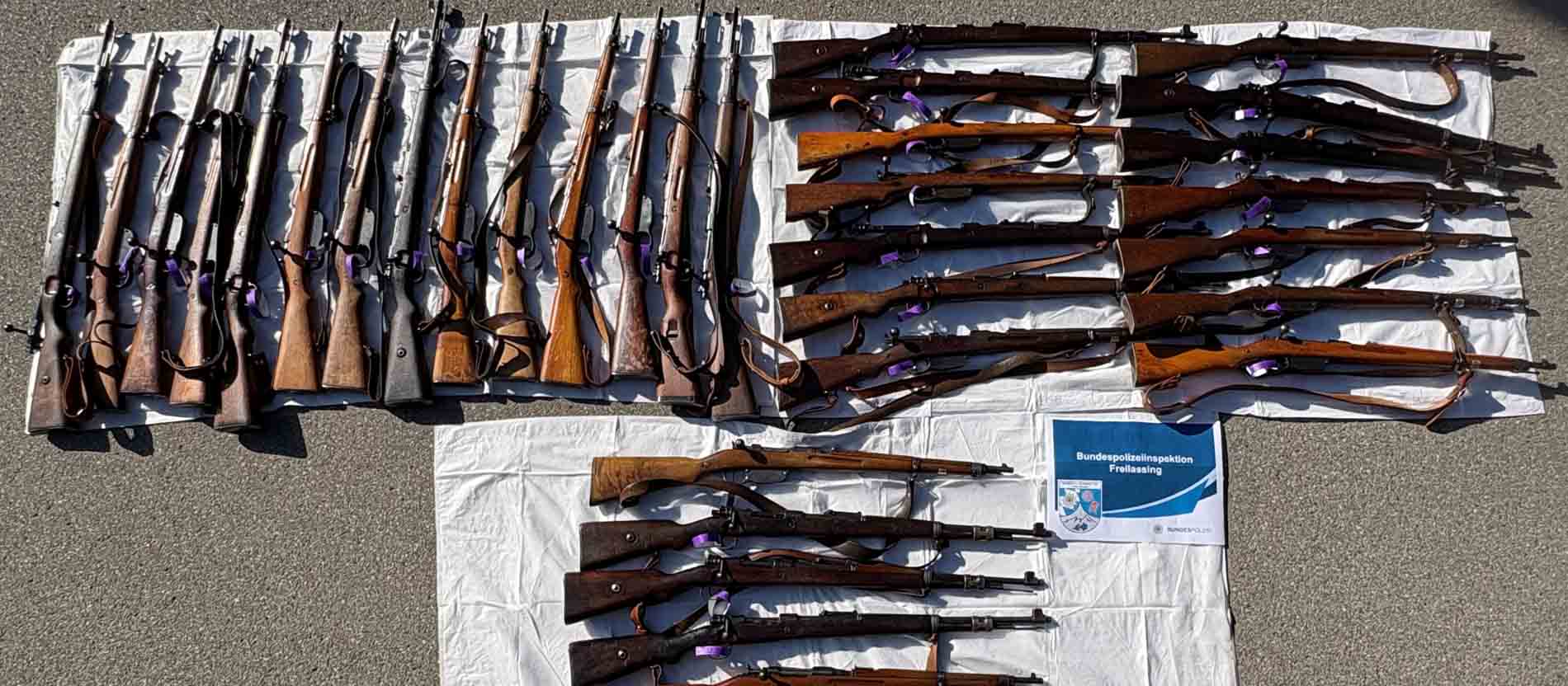 Nach Besuch bei Erzbischof: Bundespolizei beschlagnahmt 34 Gewehre