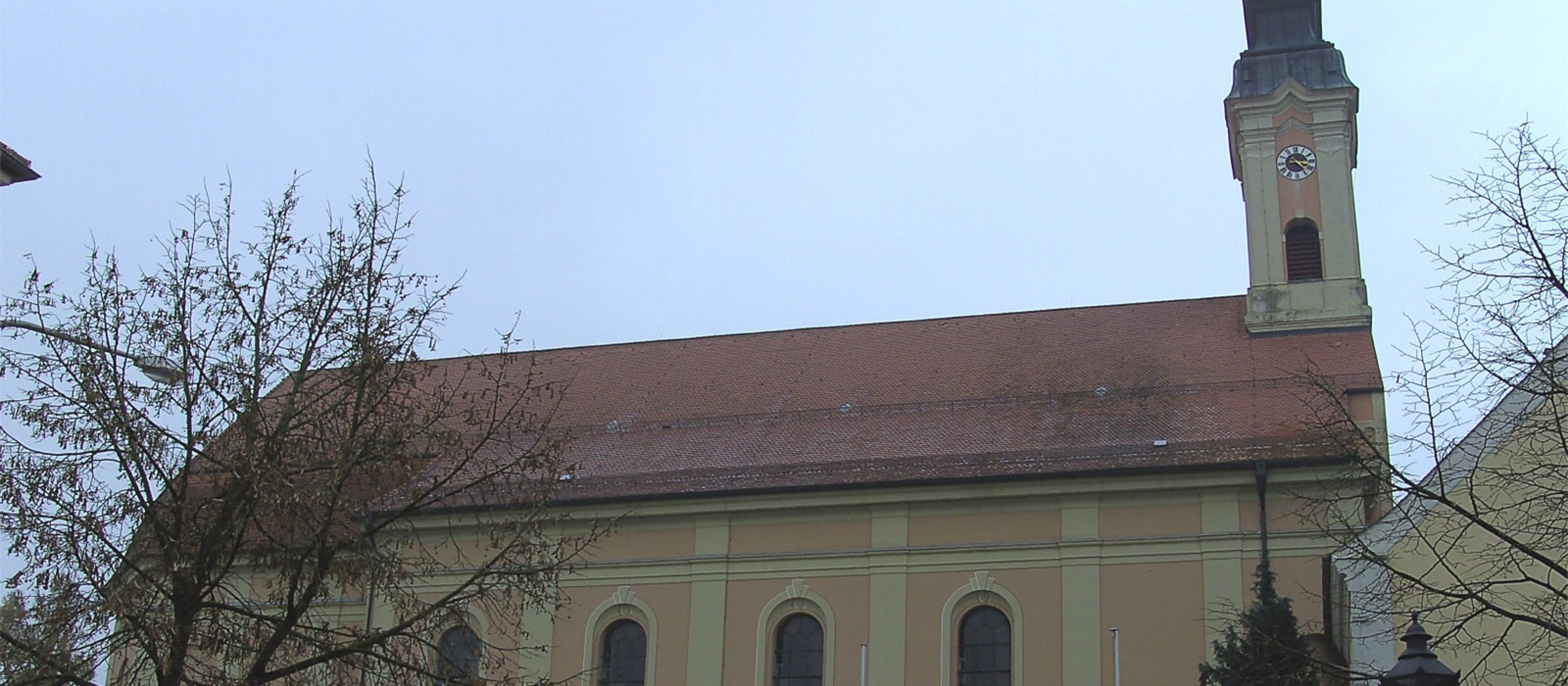 Die Asambasilika in Altenmarkt, einem Ortsteil der niederbayerischen Stadt Osterhofen.