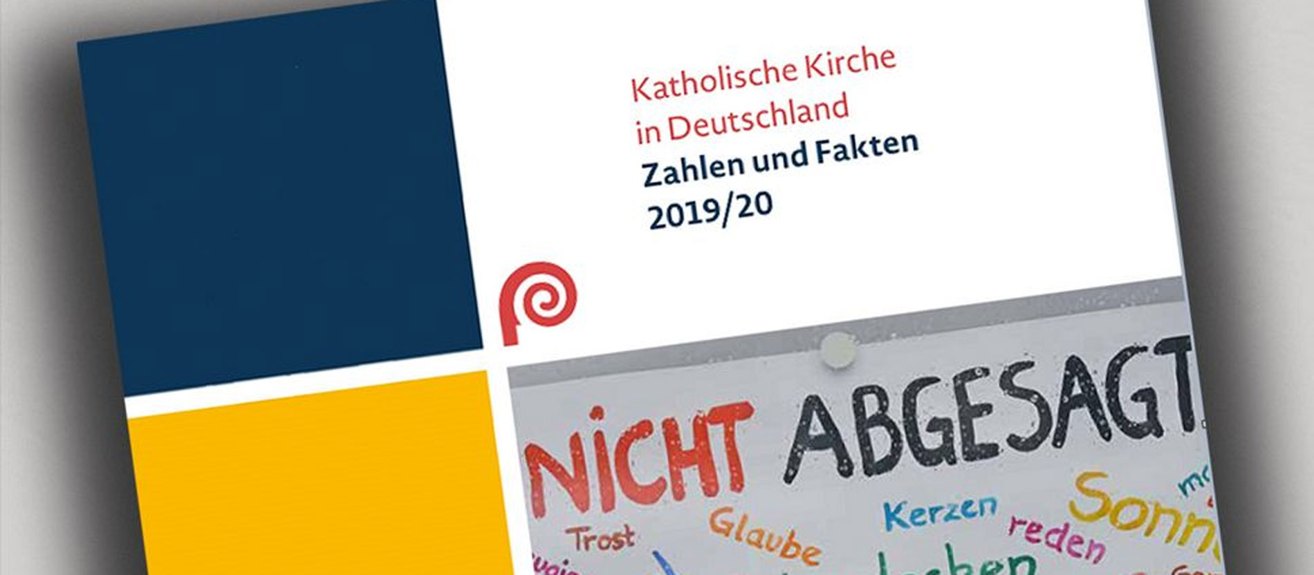 Die Broschüre "Katholische Kirche in Deutschland. Zahlen und Fakten 2019/20"