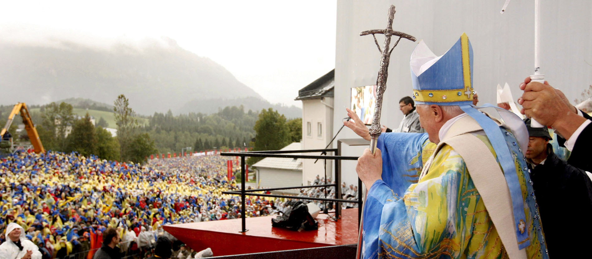 Papst Benedikt XVI. 2007 im österreichischen Wallfahrtsort Mariazell
