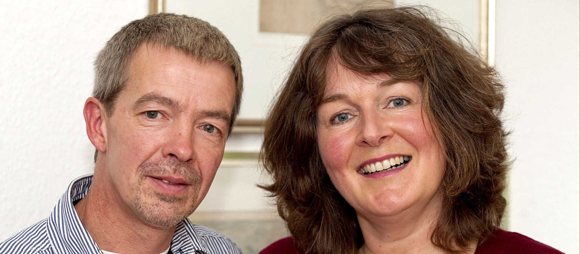 Bernhard Schüth und seine Rechtsanwältin und Partnerin Ulrike Muhr