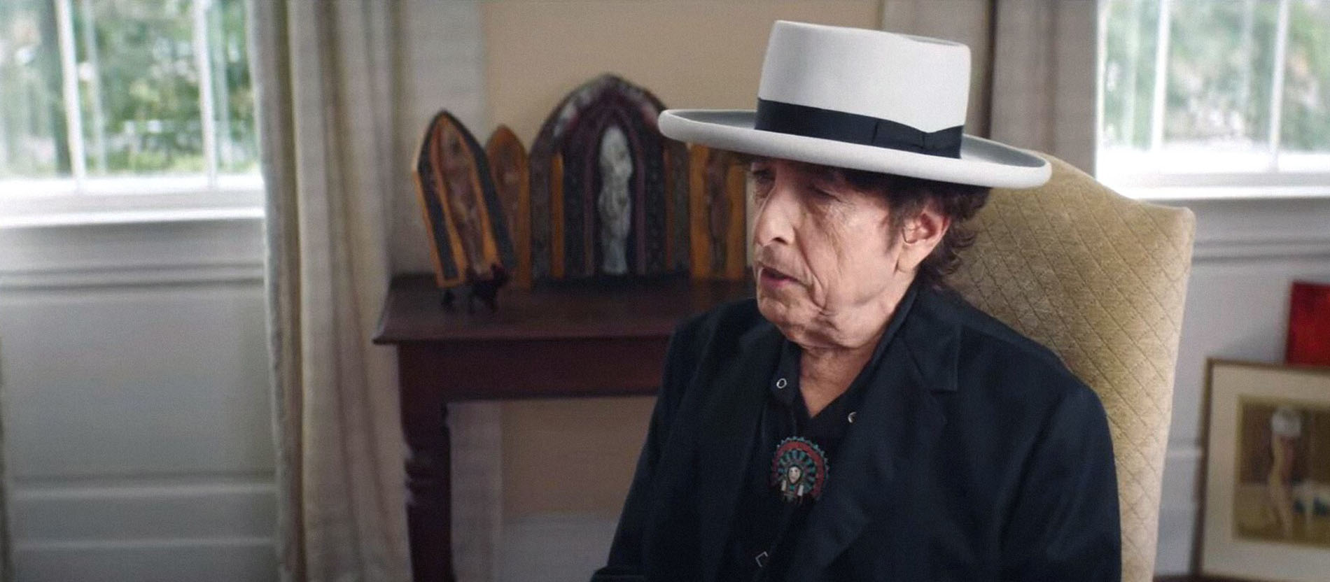 Der Musiker Bob Dylan in einem Interview.