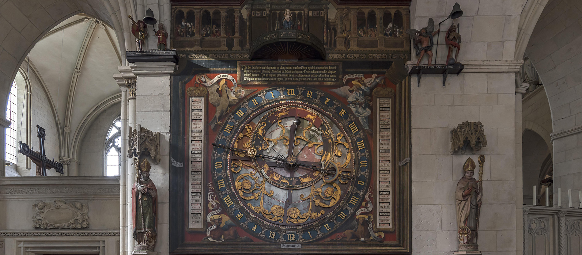 Astronomische Uhr im Dom von Münster