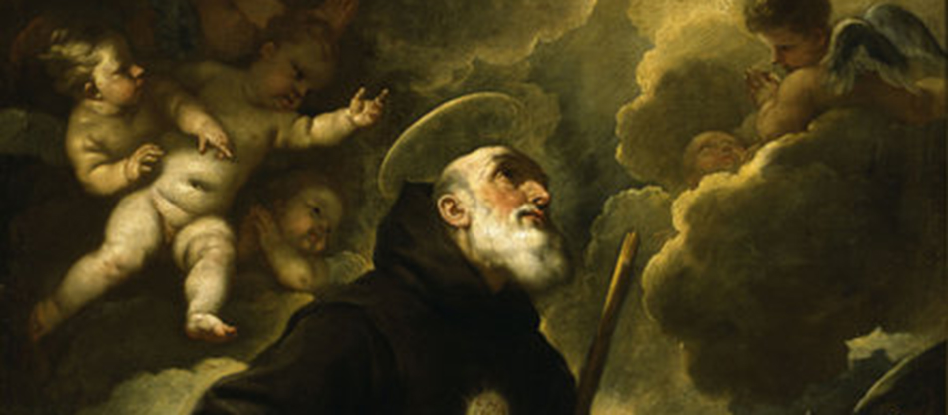 Der heilige Franz von Paola, Gemälde von Luca Giordano