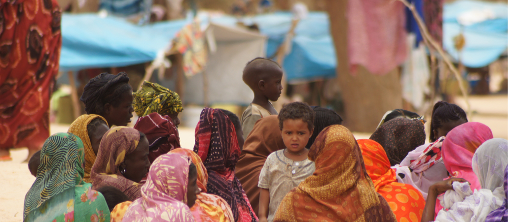 Malische Flüchtlinge in einem Lager im Niger an der Grenze zu Mali.