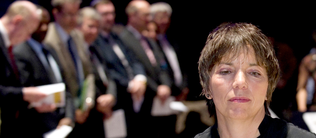 Die Luther-Botschafterin und prominente Theologin Margot Käßmann.