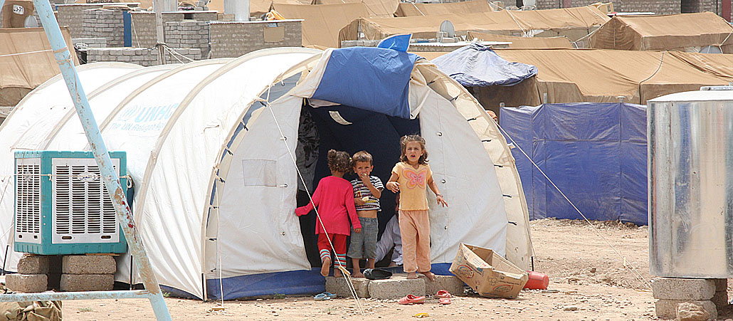 Syrische Flüchtlinge im Nordirak.