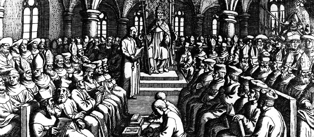 Bischöfe beim Konzil von Chalcedon