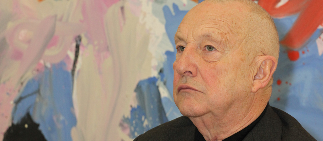 Der Maler Georg Baselitz.