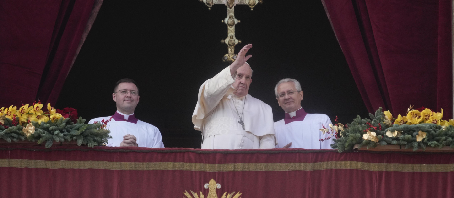 Papst Franziskus spedet Segen "Urbi et Orbi"