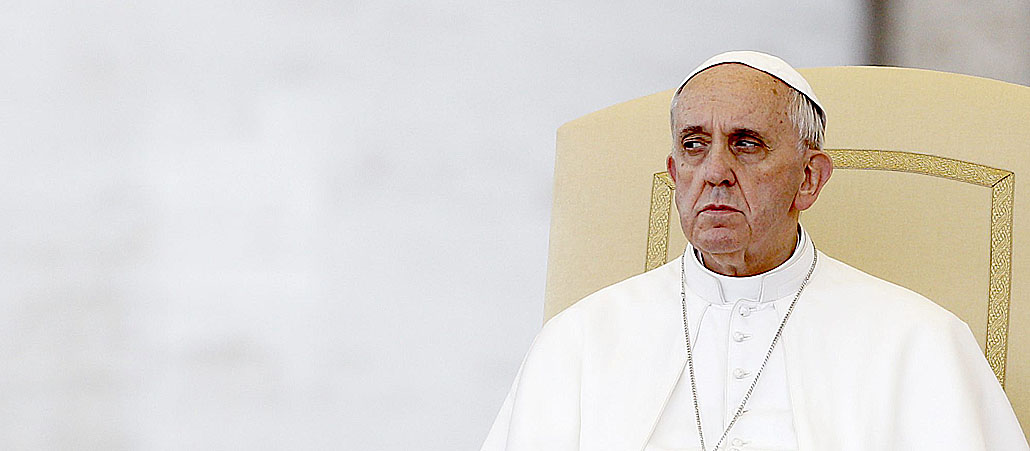 Papst Franziskus im Vatikan.