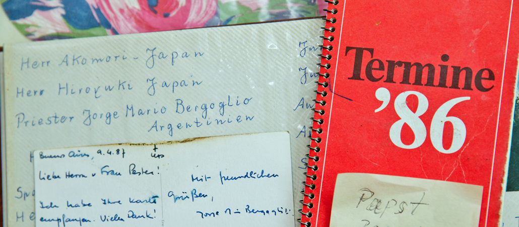 Vor 28 Jahren wohnte der Papst, damals noch als Priester, als Goethe-Student für neun Wochen in einem kleinen Zimmer bei der Familie Pester.