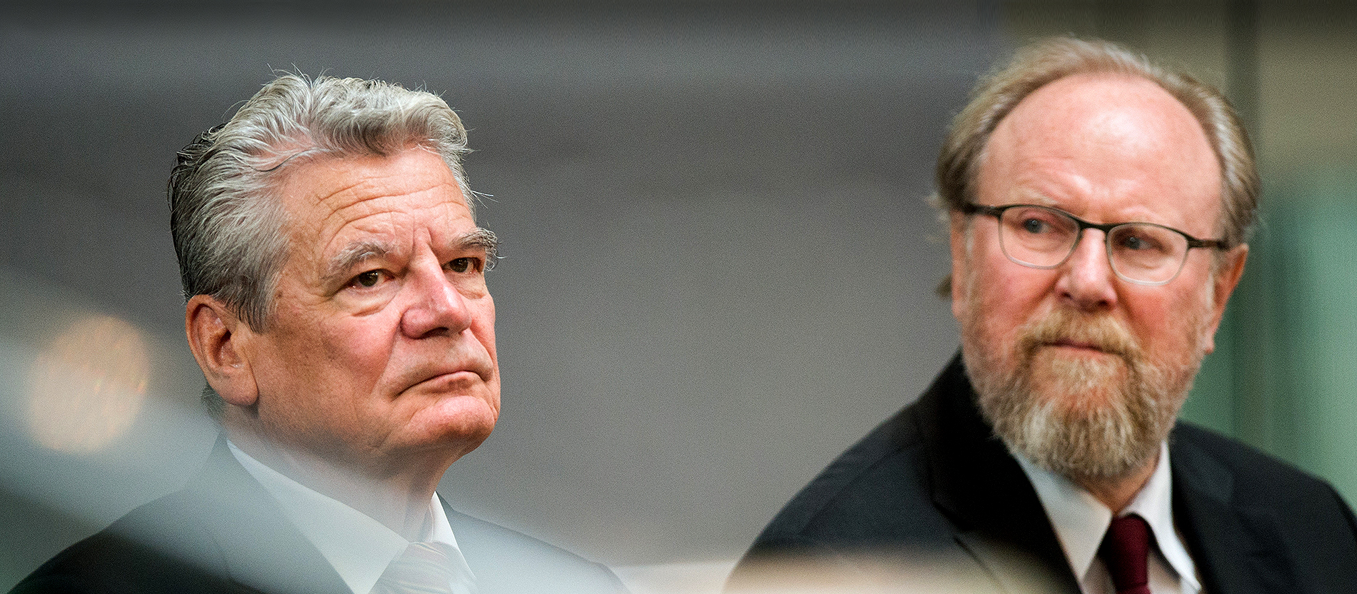 Joachim Gauck (l.) und Wolfgang Thierse