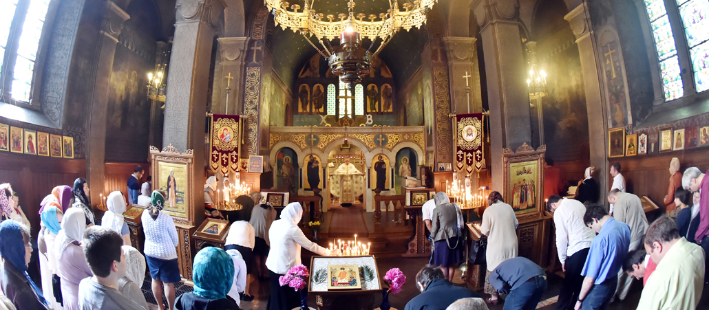Russische Kirche in Baden-Baden.