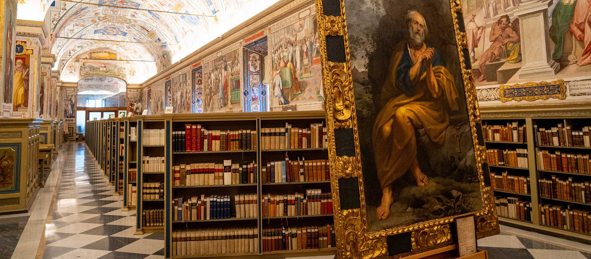 Eine Ausstellung in der Vatikanischen Bibliothek