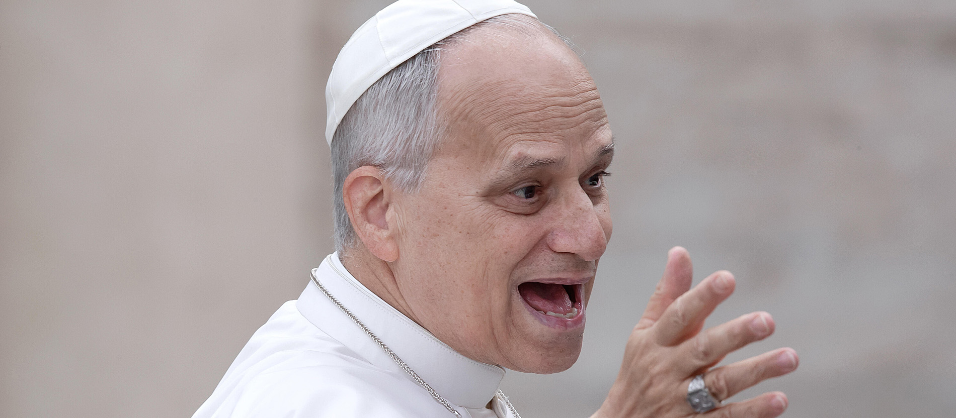 Habemus papam, Gänswein über Gaby und Bodo, die Berührungsreliquie