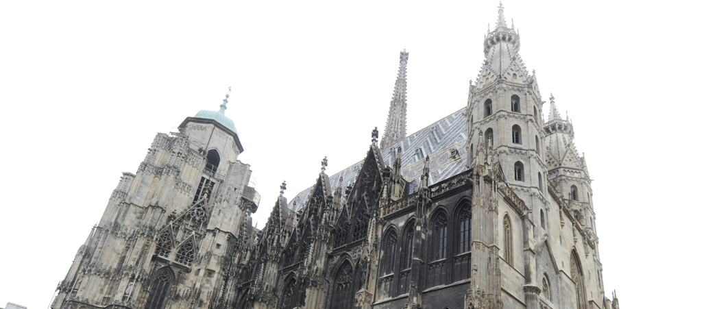 Der Stephansdom in Wien. 