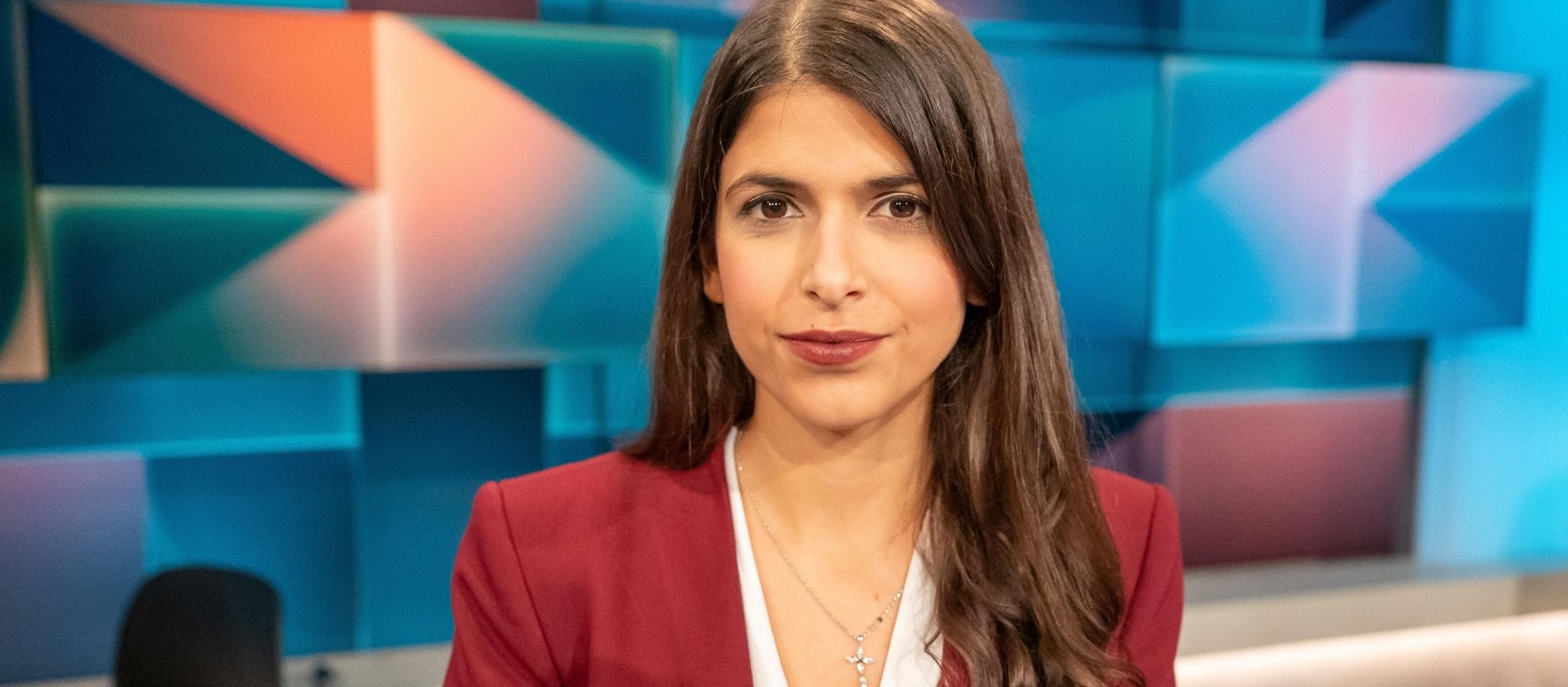 Daniela Sepehri, Deutsch-Iranerin in  der ARD-Talksendung "hart aber fair"