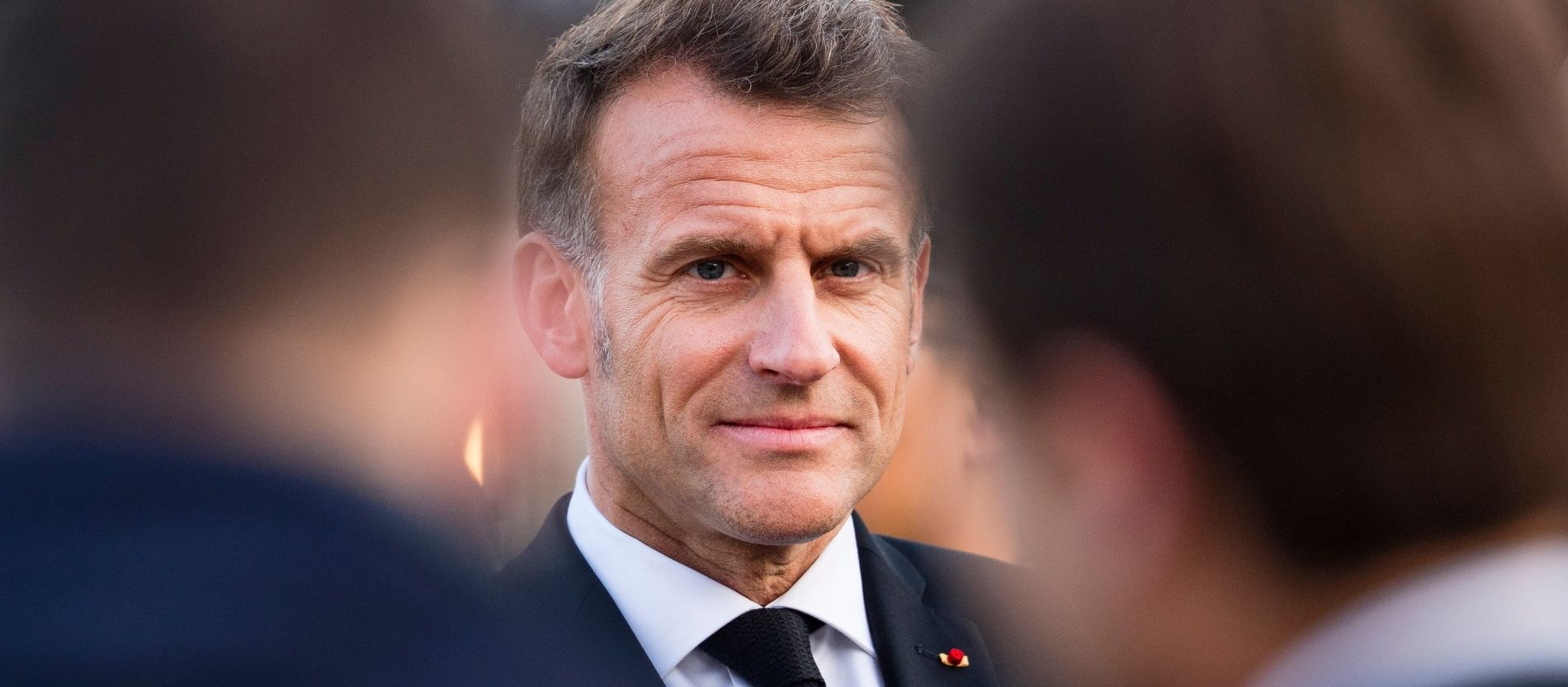 Erstes Treffen zwischen Emmanuel Macron und Papst Leo XIV.