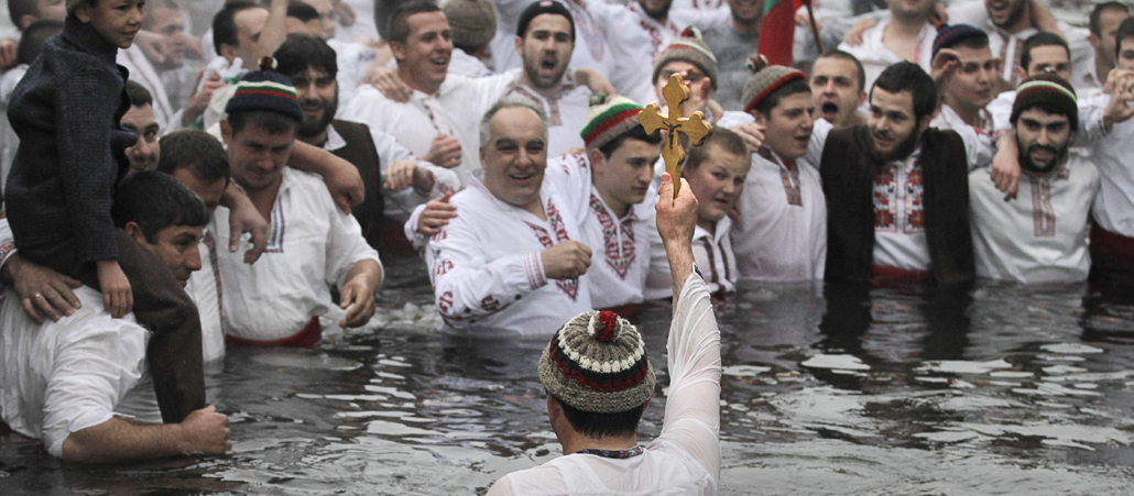Ein Sprung ins kalte Wasser