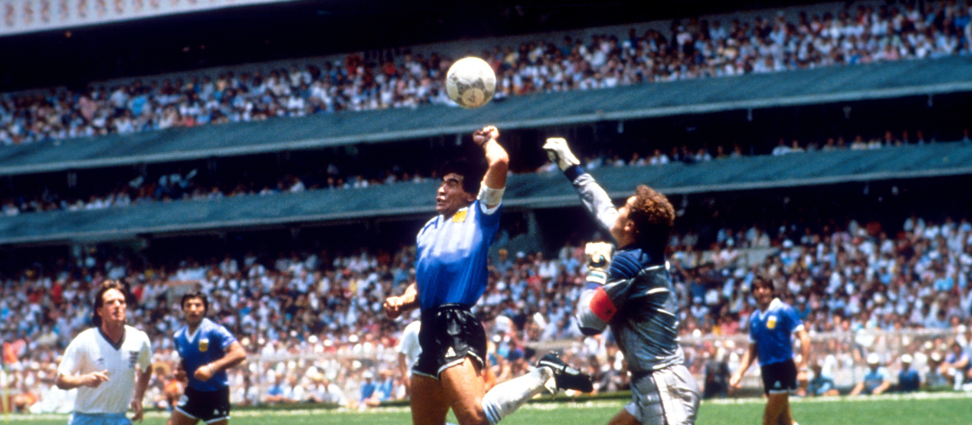 Maradona und die Hand Gottes